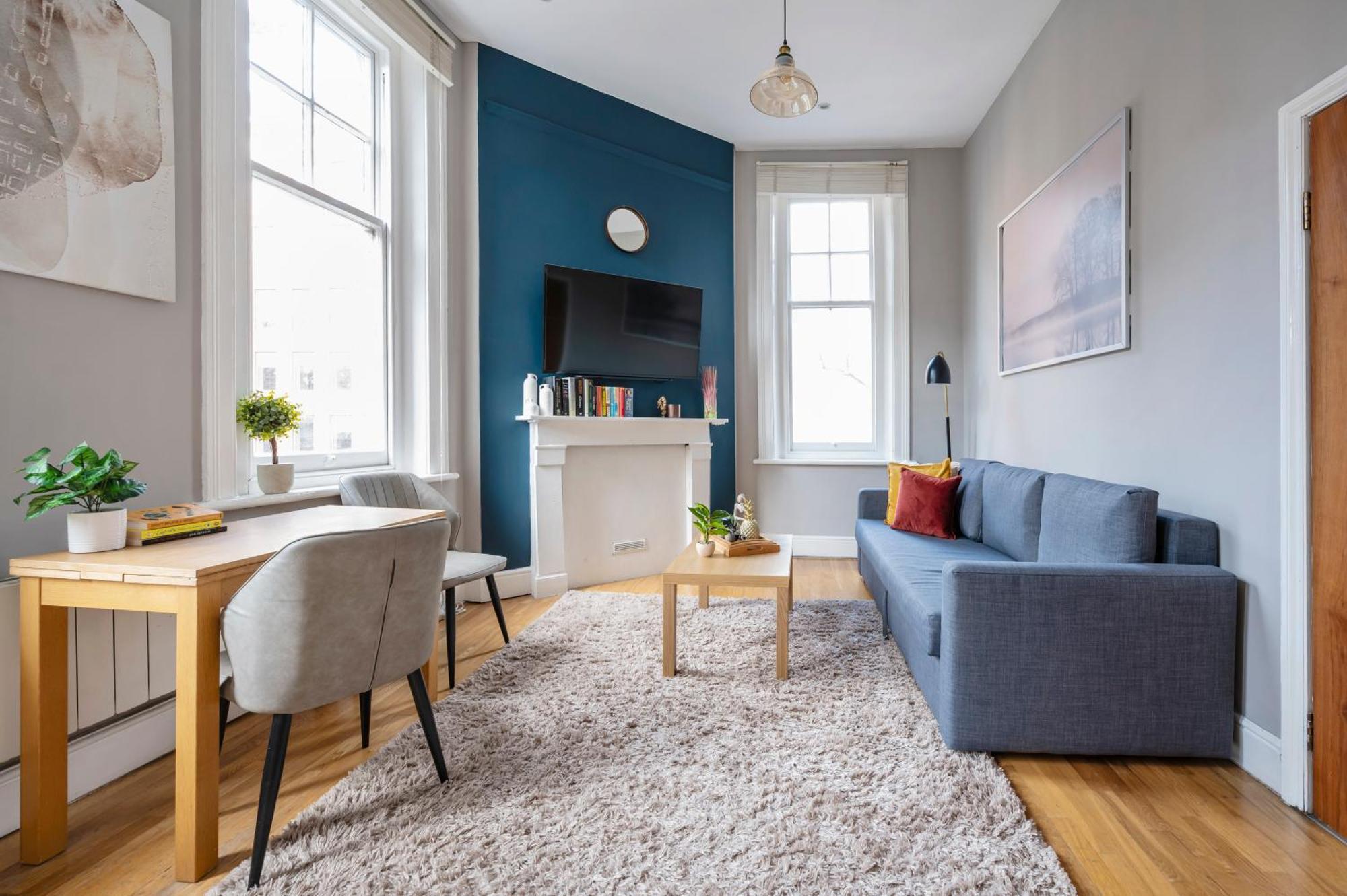Sunny Corner Apartment In Center Of London Eksteriør billede